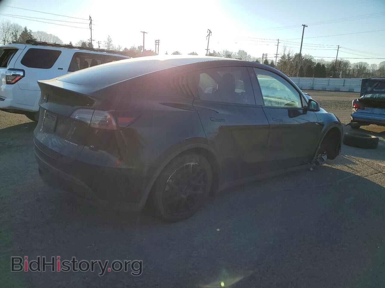 2022 TESLA MODEL Y - VIN: 7SAYGDEE3NF504323 - Фото 3