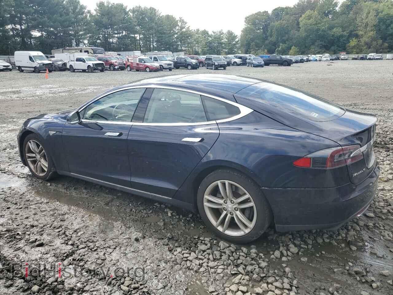 2014 TESLA MODEL S - VIN: 5YJSA1H1XEFP55562 - Фото 2