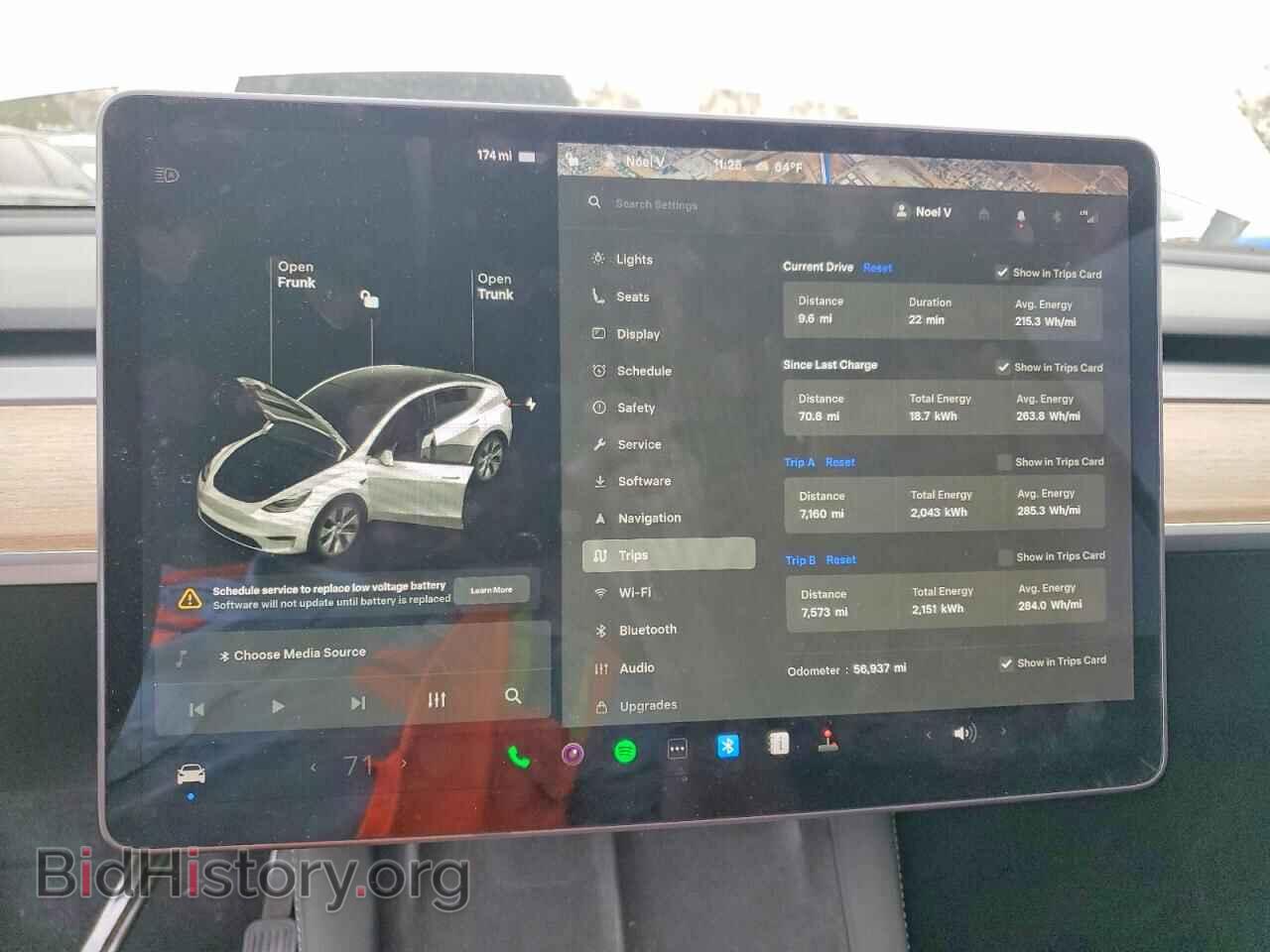 2021 TESLA MODEL Y - VIN: 5YJYGDEE8MF122378 - Photo 9