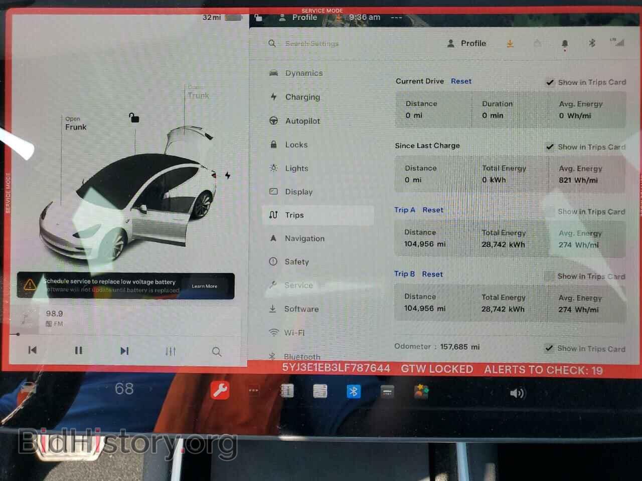 2020 TESLA MODEL 3 - VIN: 5YJ3E1EB3LF787644 - Photo 9
