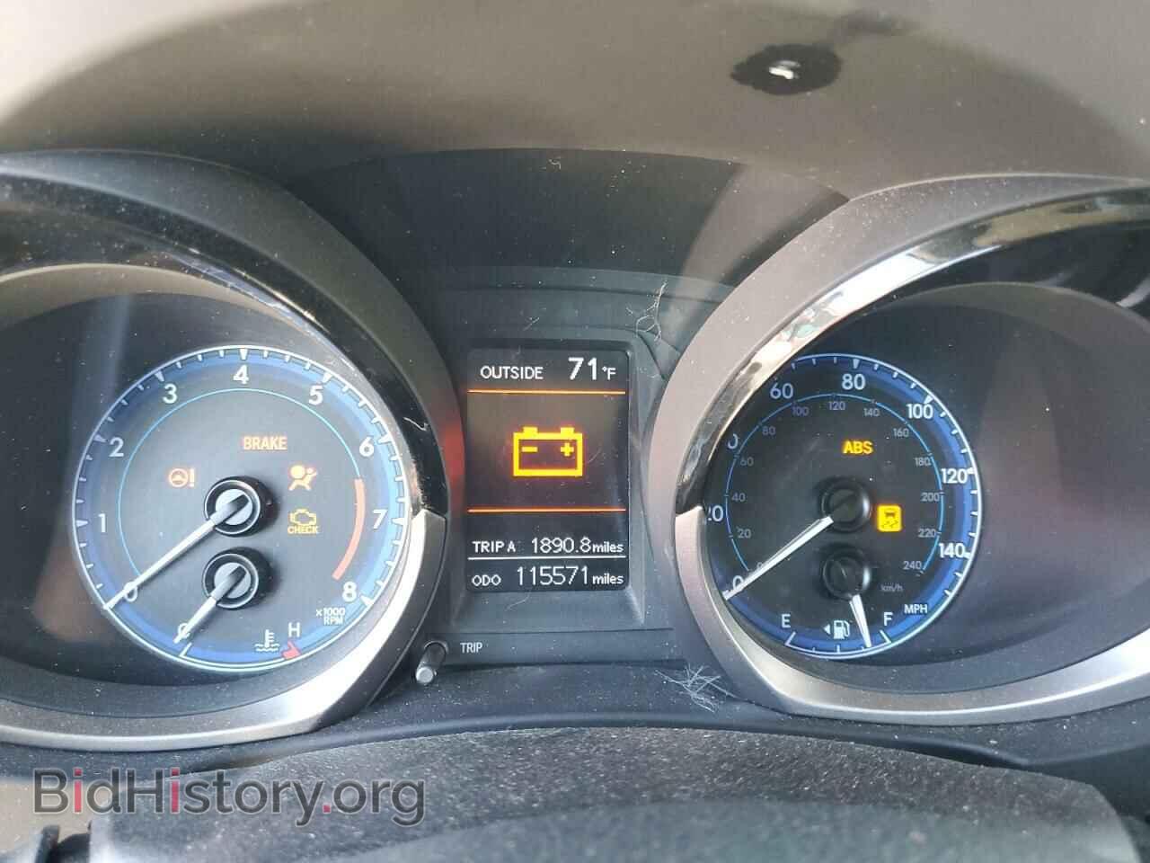 2014 TOYOTA COROLLA - VIN: 2T1BURHE4EC030309 - Фото 9