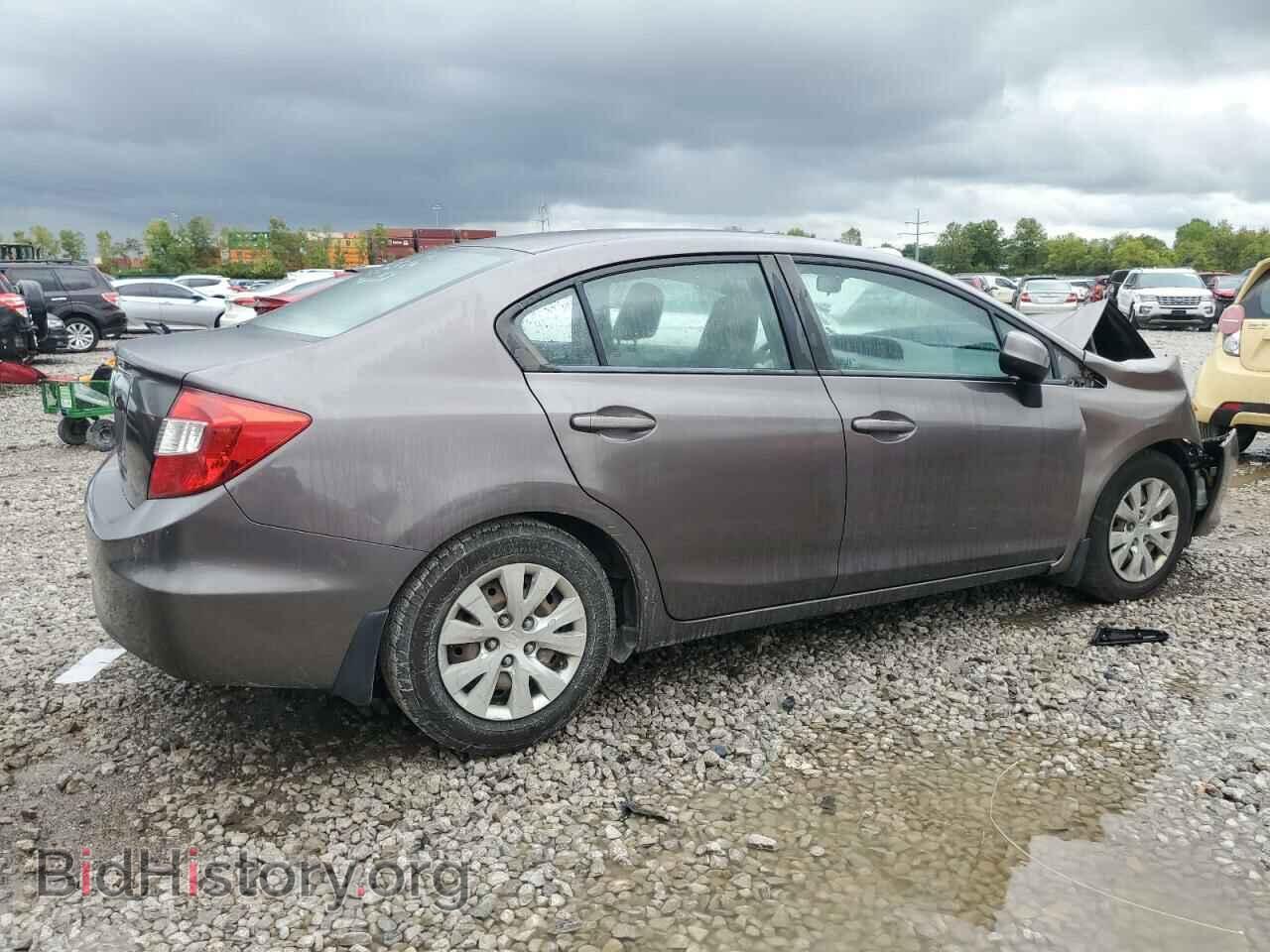 2012 HONDA CIVIC - VIN: 19XFB2F53CE051166 - Фото 3