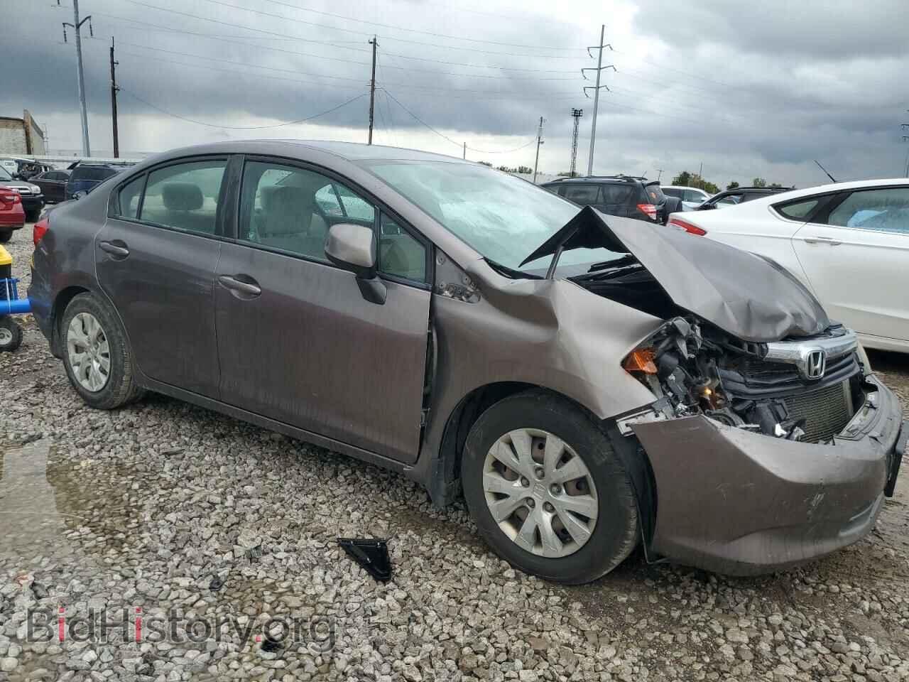 2012 HONDA CIVIC - VIN: 19XFB2F53CE051166 - Фото 4