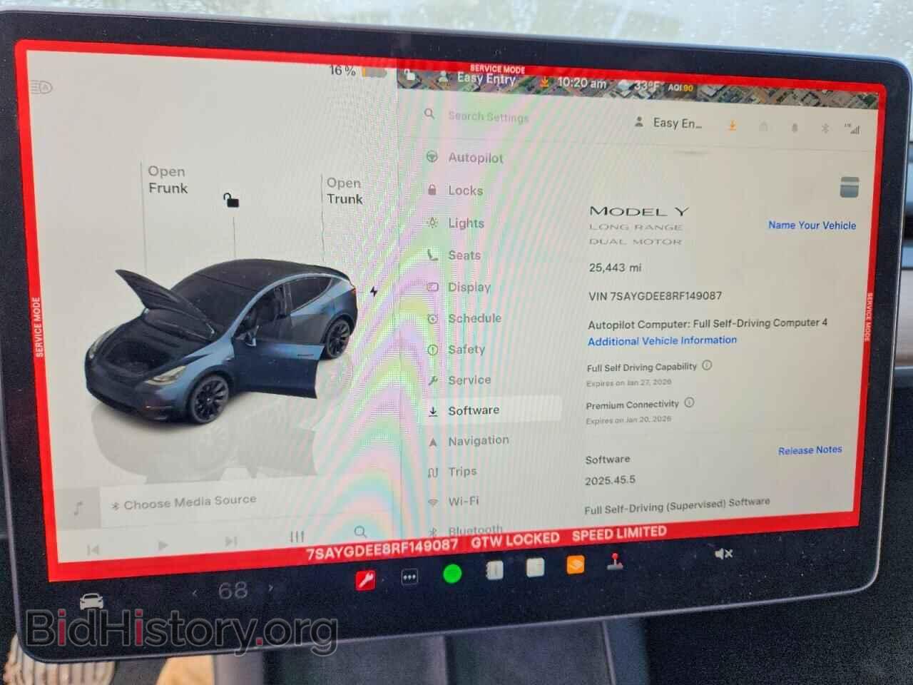 2024 TESLA MODEL Y - VIN: 7SAYGDEE8RF149087 - Фото 9
