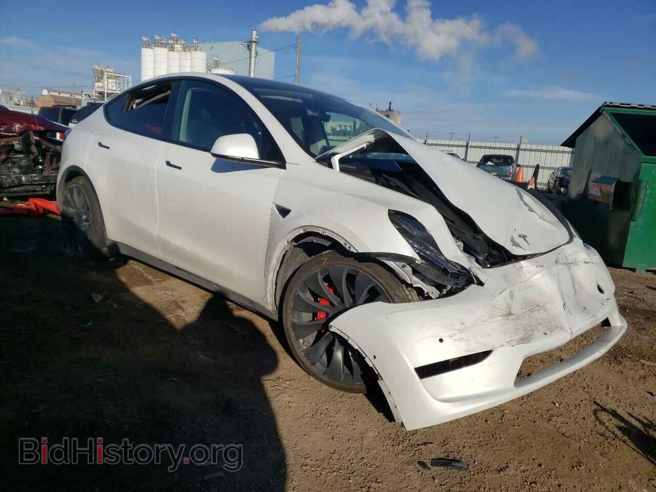 2022 TESLA MODEL Y - VIN: 7SAYGDEF9NF328838 - Фото 4