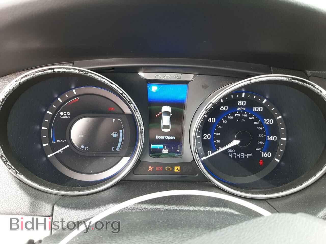 2013 HYUNDAI SONATA - VIN: KMHEC4A41DA071662 - Фото 9