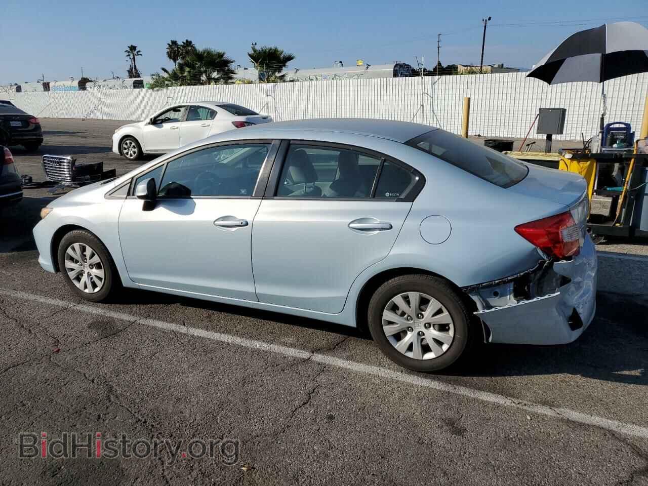 2012 HONDA CIVIC - VIN: 19XFB2F56CE344396 - Фото 2