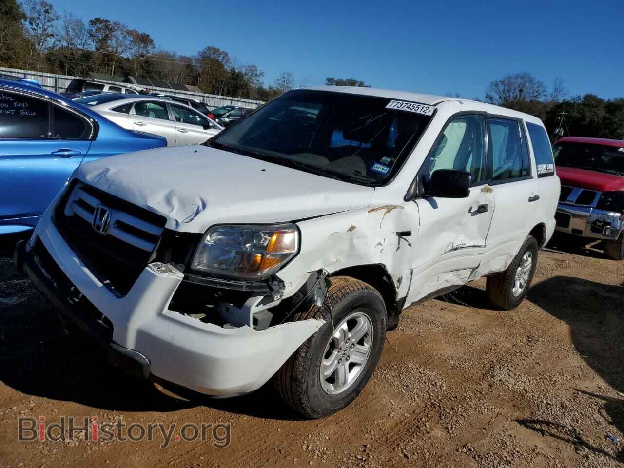 Photo 5FNYF28117B009229 - HONDA PILOT 2007
