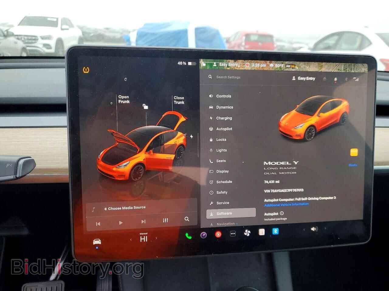 2023 TESLA MODEL Y - VIN: 7SAYGAEE7PF767013 - Фото 9