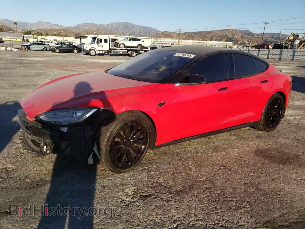 Photo 5YJSA1S28FF095900 - TESLA MODEL S 2015