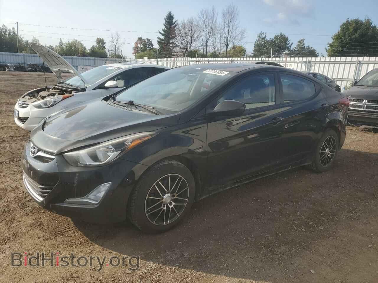 Photo KMHDH4AE9GU602003 - HYUNDAI ELANTRA 2016