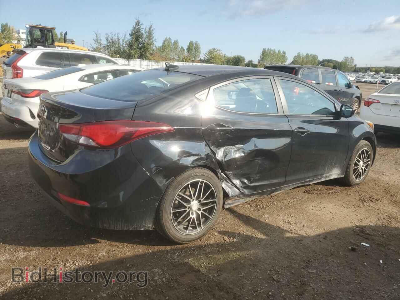 2016 HYUNDAI ELANTRA - VIN: KMHDH4AE9GU602003 - Фото 3
