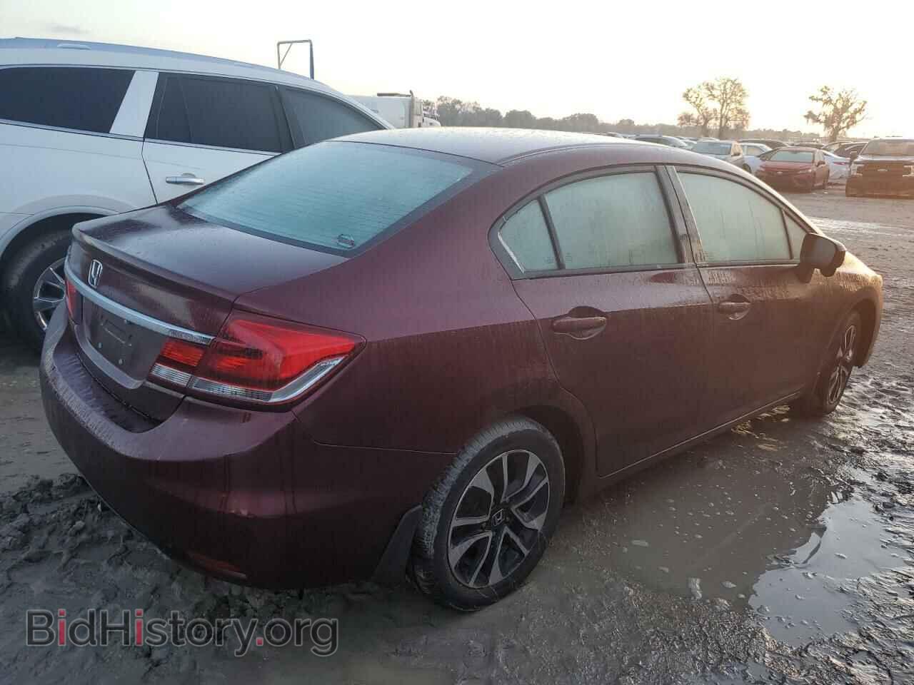 2014 HONDA CIVIC - VIN: 19XFB2F89EE003054 - Фото 3