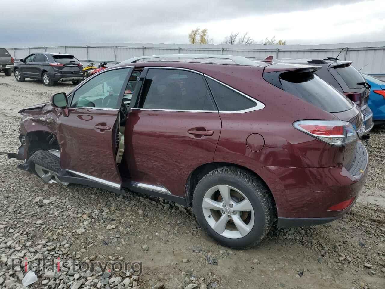 2013 LEXUS RX350 - VIN: 2T2BK1BAXDC185891 - Фото 2