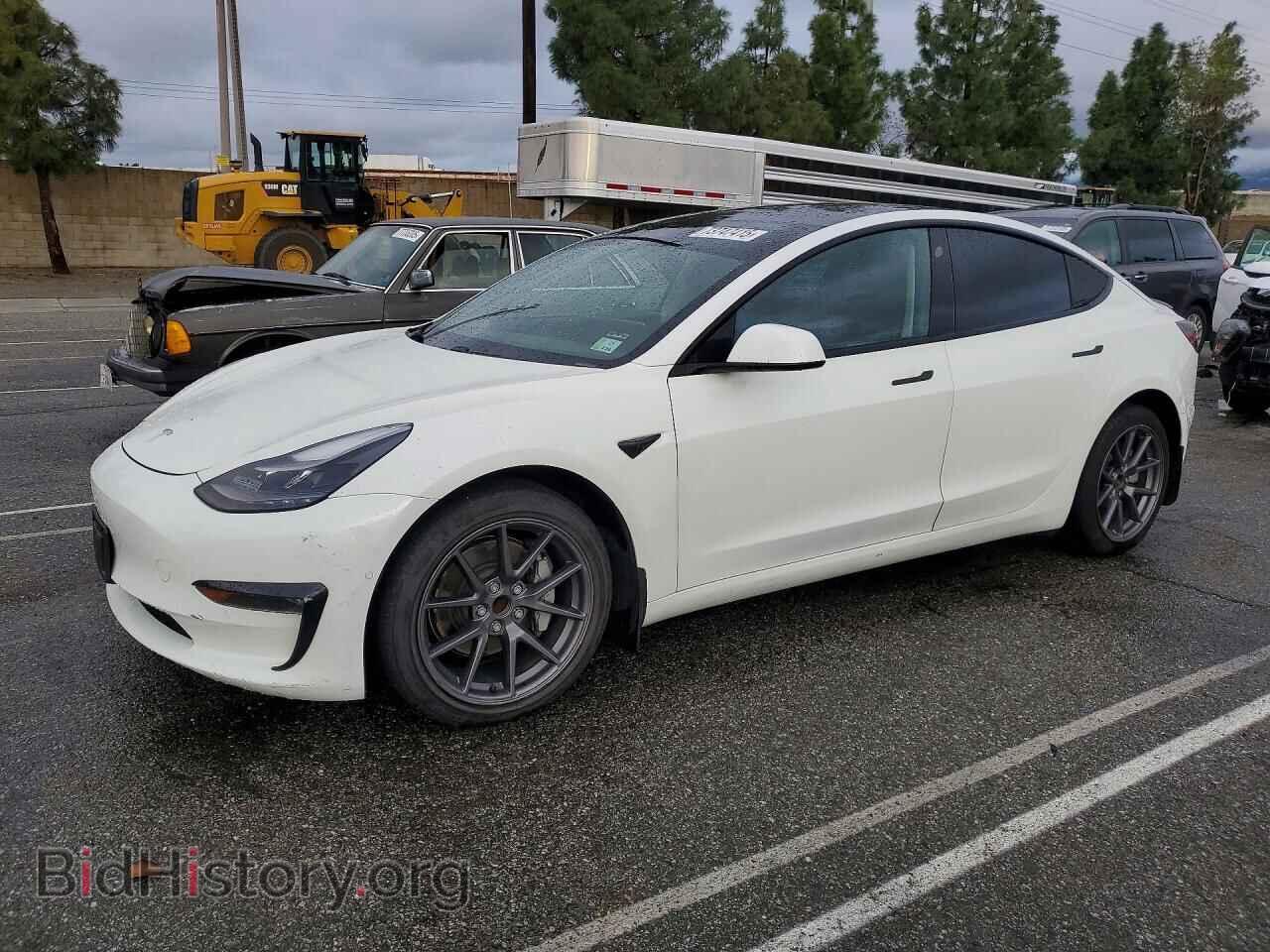 Photo 5YJ3E1EAXMF867807 - TESLA MODEL 3 2021