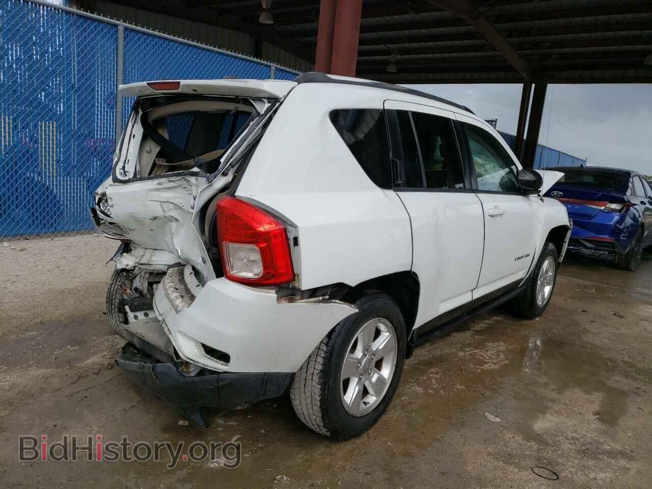 2013 JEEP COMPASS - VIN: 1C4NJCEAXDD209184 - Фото 3