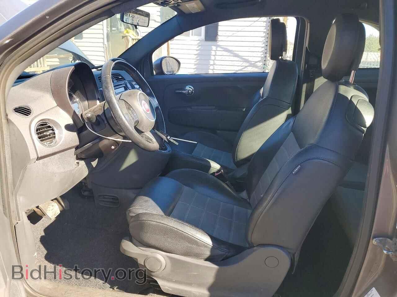 2012 Fiat 500 (VIN 3C3CFFBR5CT127090) — photo 7 of 12