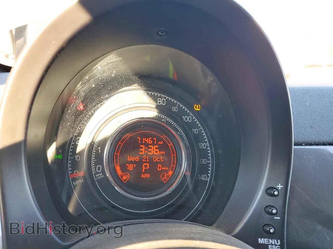 2012 Fiat 500 (VIN 3C3CFFBR5CT127090) — photo 9 of 12