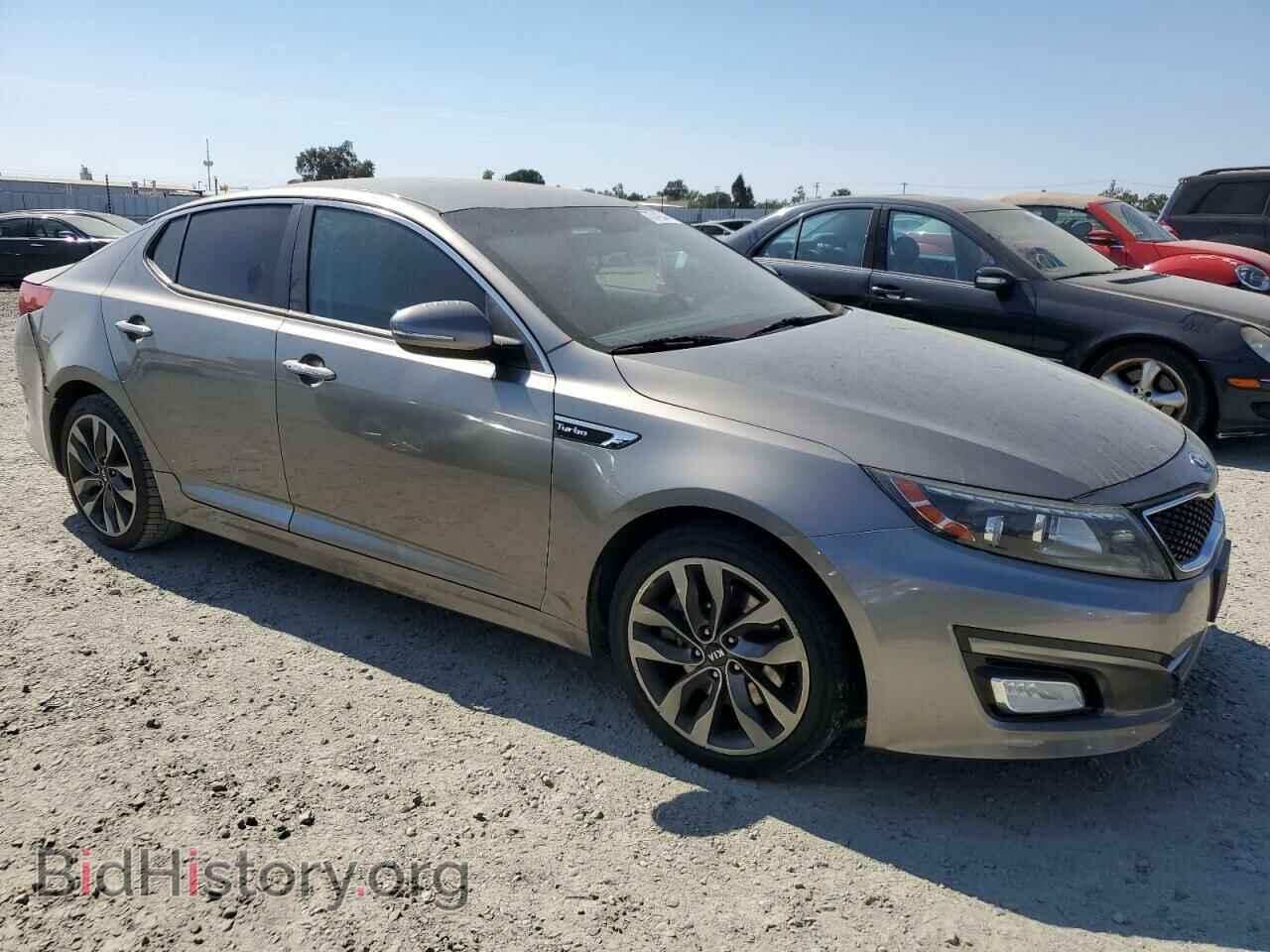 2015 KIA OPTIMA - VIN: 5XXGR4A64FG370891 - Фото 4