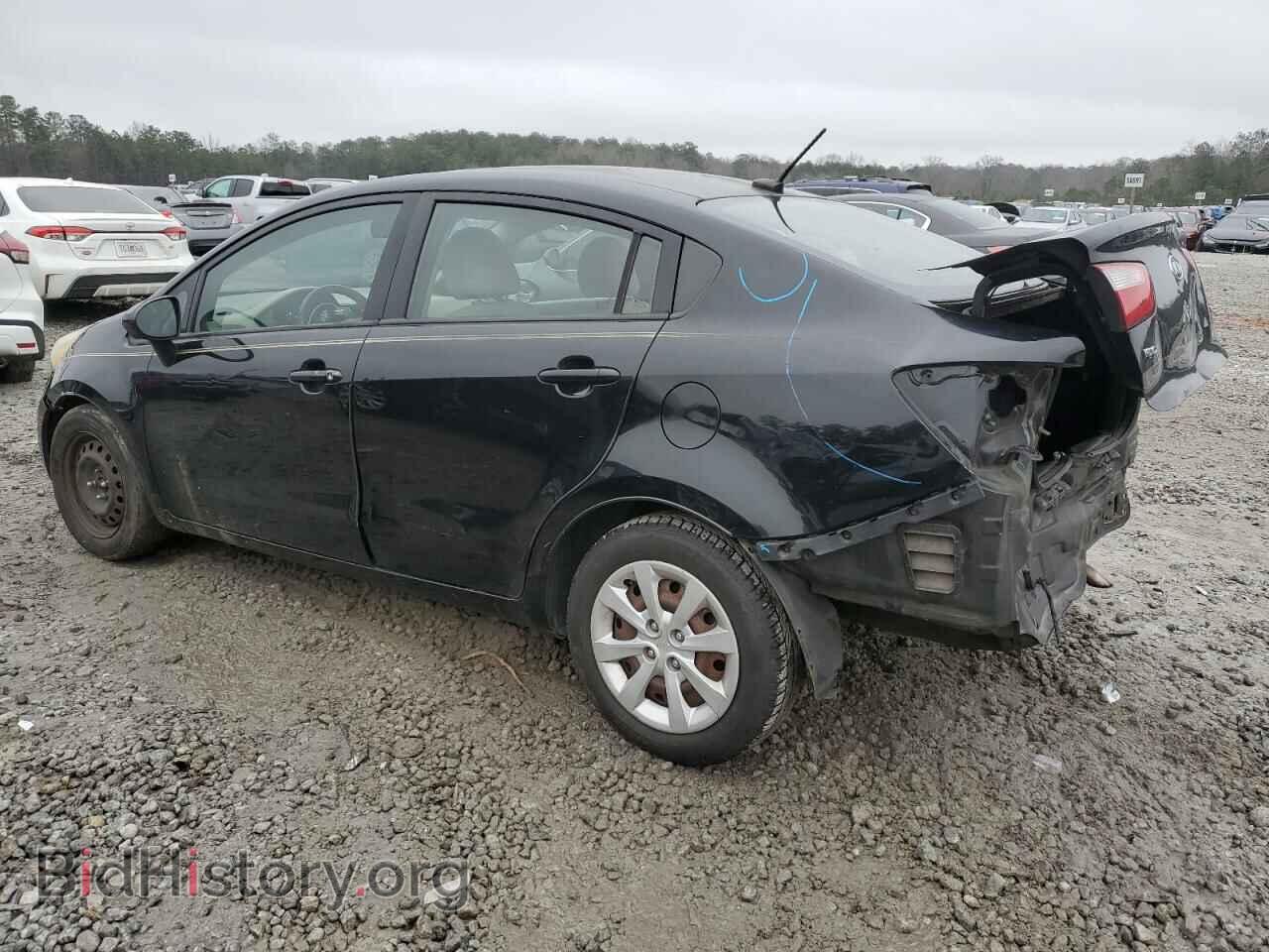 2012 KIA RIO - VIN: KNADM4A36C6071613 - Фото 2