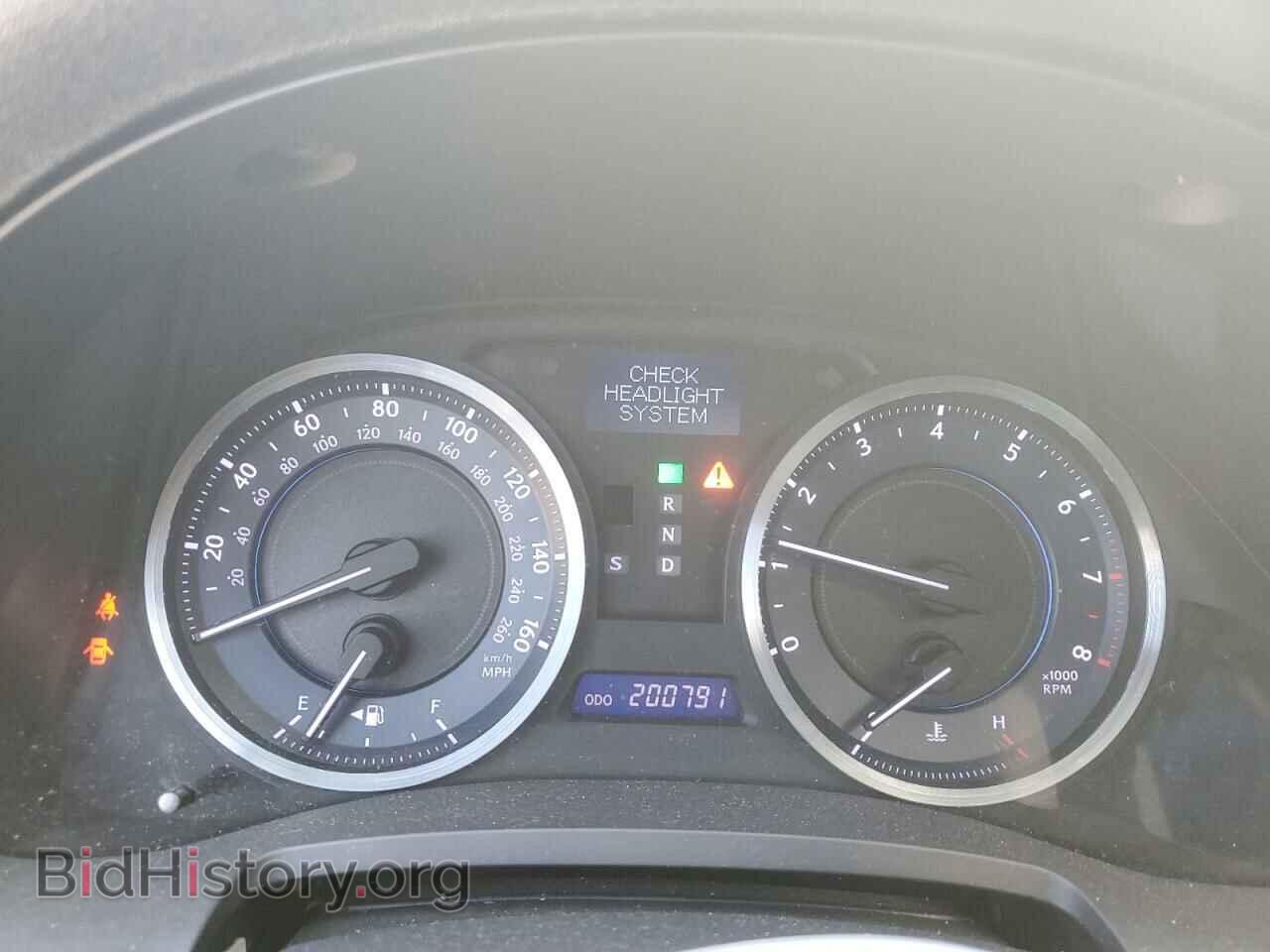2012 LEXUS IS - VIN: JTHBF5C2XC5184175 - Photo 9