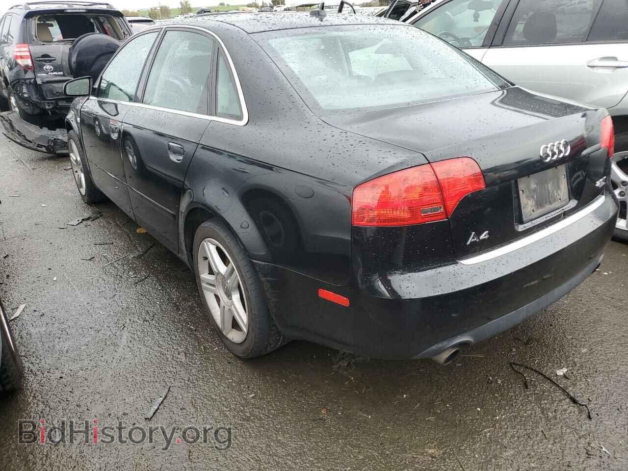 2007 AUDI A4 - VIN: WAUDF78E37A079139 - Фото 2