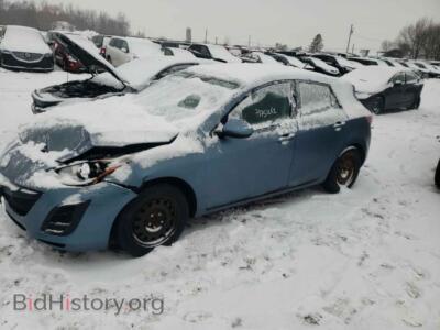 2011 Mazda 3 3 I, blue — VIN JM1BL1KF3B1423868, Copart