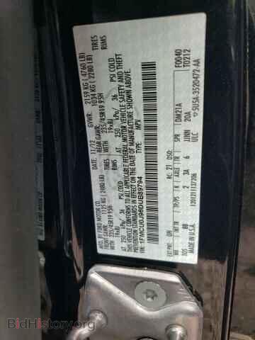 2013 FORD ESCAPE - VIN: 1FMCU0J96DUB89794 - Фото 10