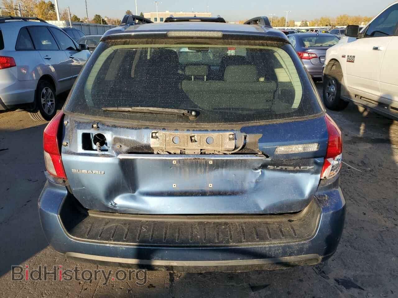 2008 SUBARU OUTBACK - VIN: 4S4BP61C287349076 - Фото 6