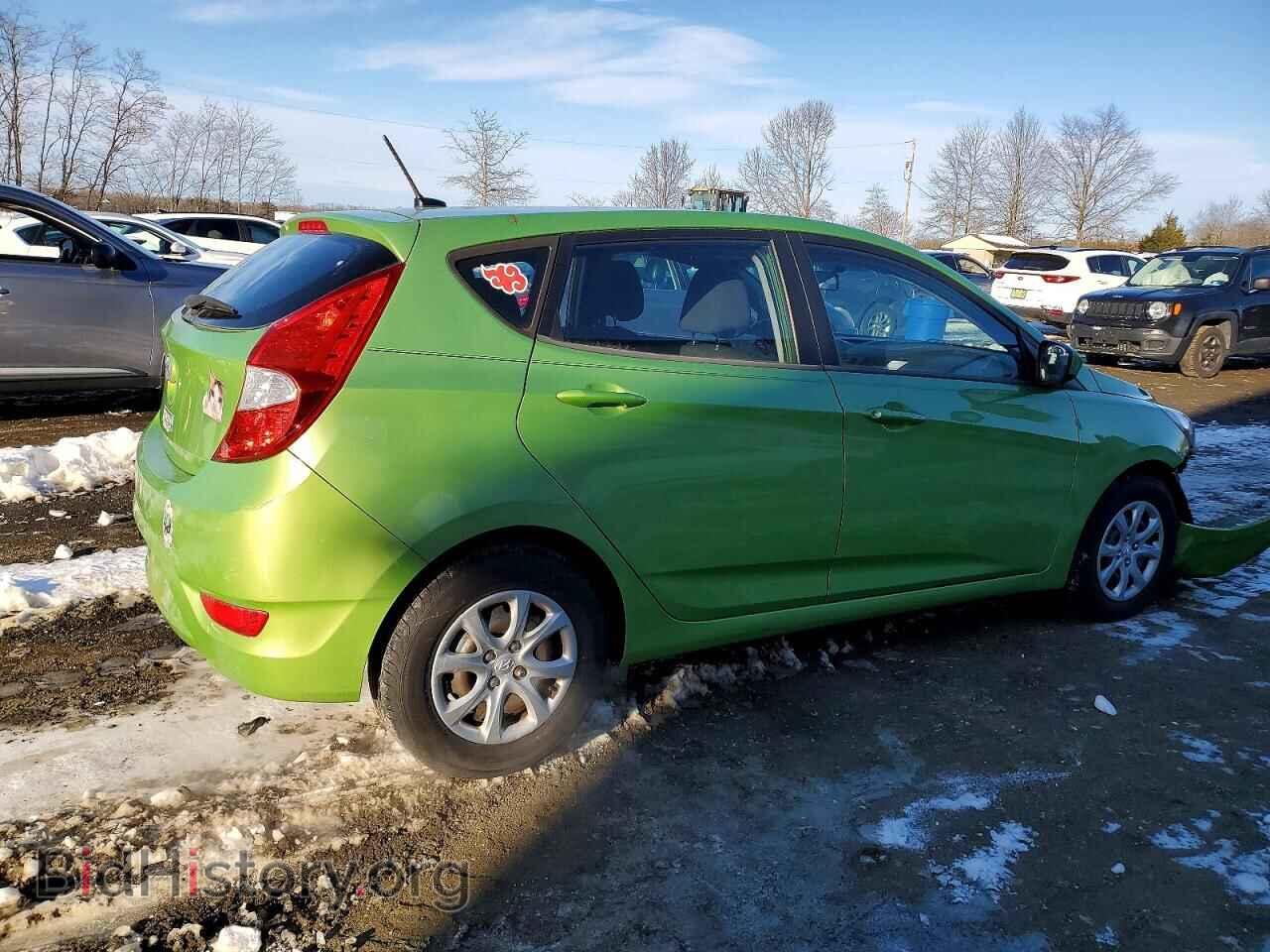 2012 HYUNDAI ACCENT - VIN: KMHCT5AE8CU014992 - Фото 3