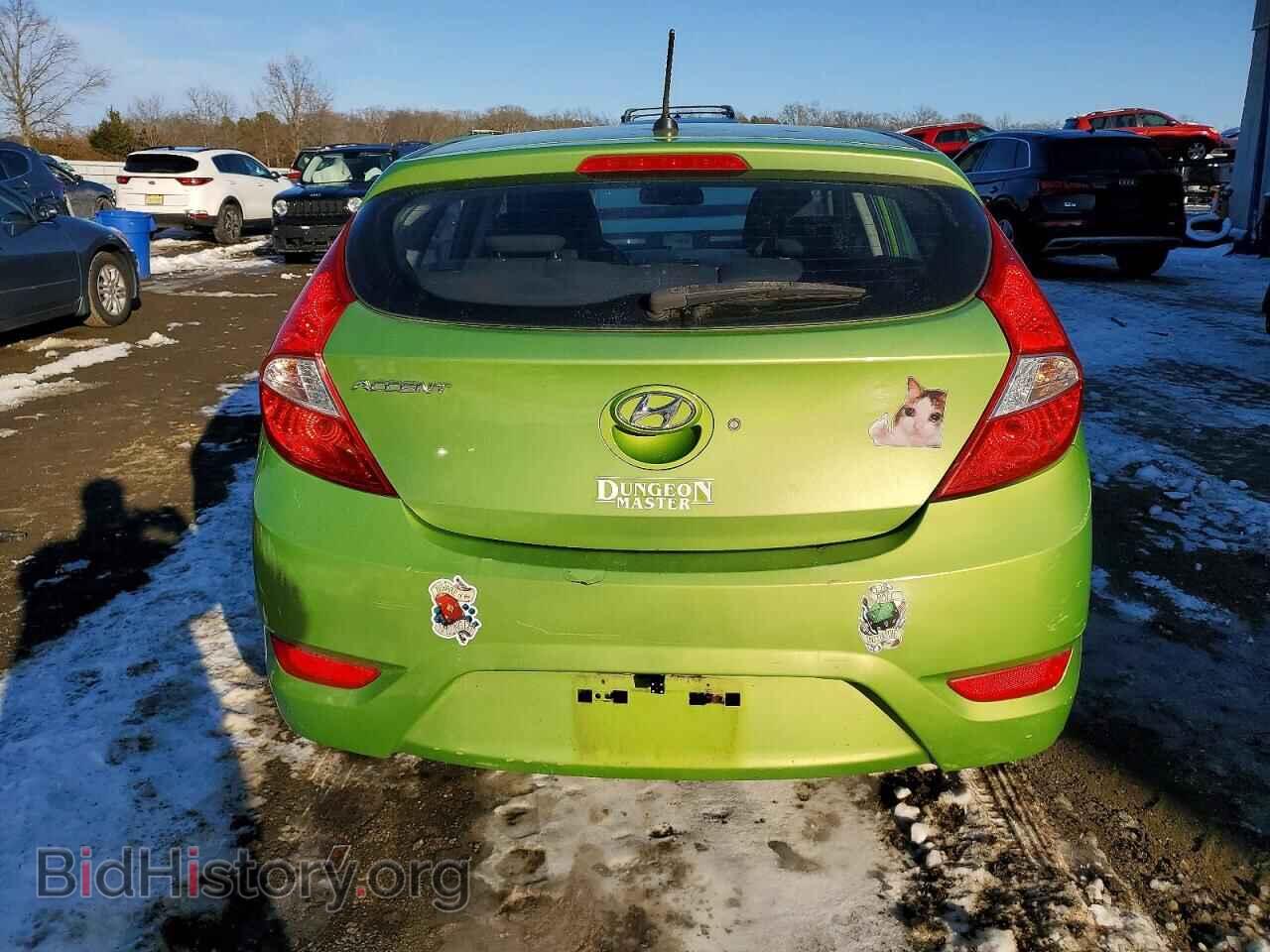 2012 HYUNDAI ACCENT - VIN: KMHCT5AE8CU014992 - Фото 6