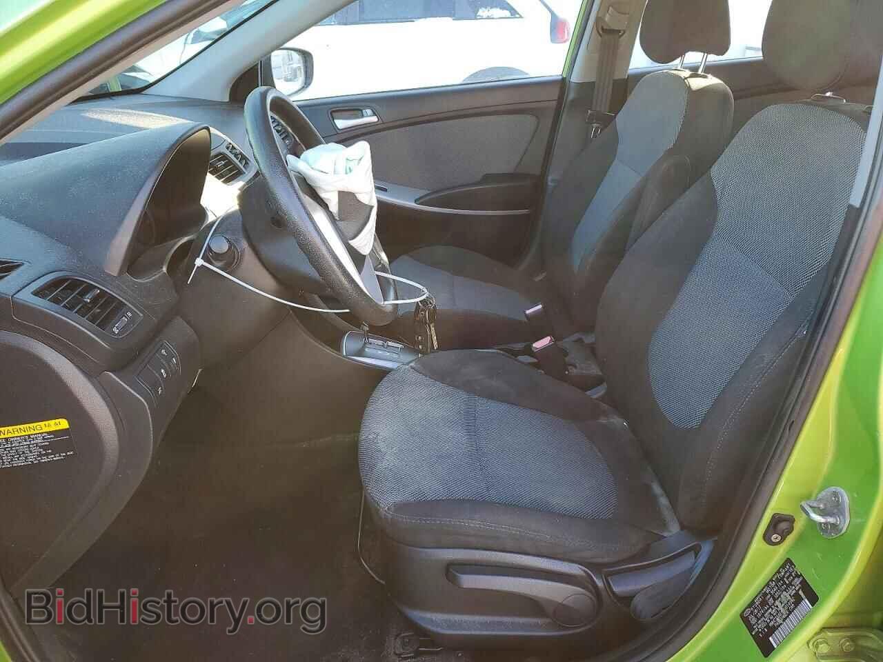 2012 HYUNDAI ACCENT - VIN: KMHCT5AE8CU014992 - Фото 7