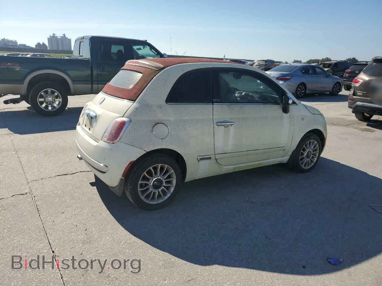 2012 FIAT 500 - VIN: 3C3CFFERXCT123192 - Фото 3