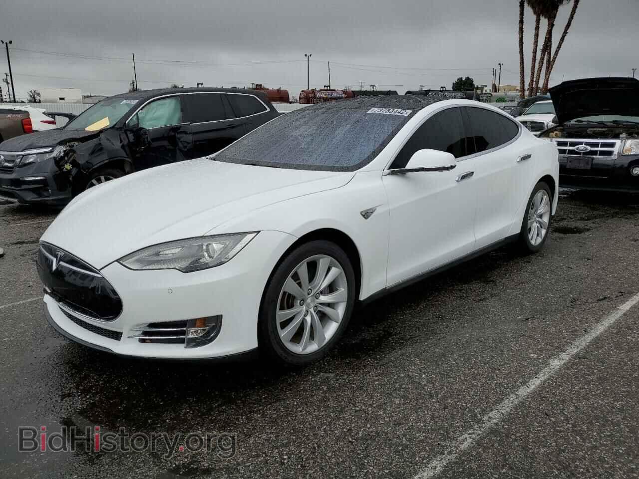 Фотография 5YJSA1H15EFP36840 - TESLA MODEL S 2014