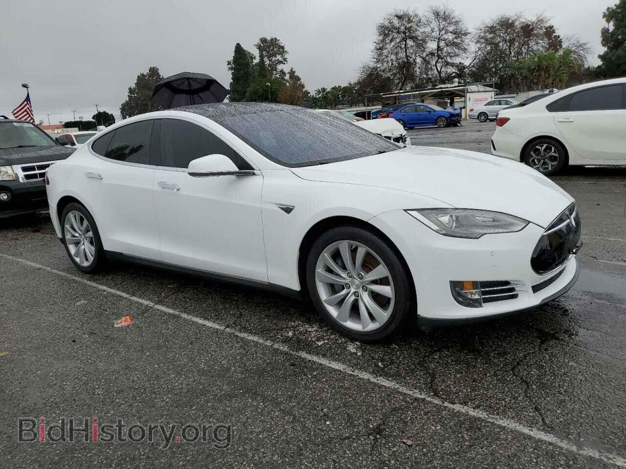 2014 TESLA MODEL S - VIN: 5YJSA1H15EFP36840 - Фото 4