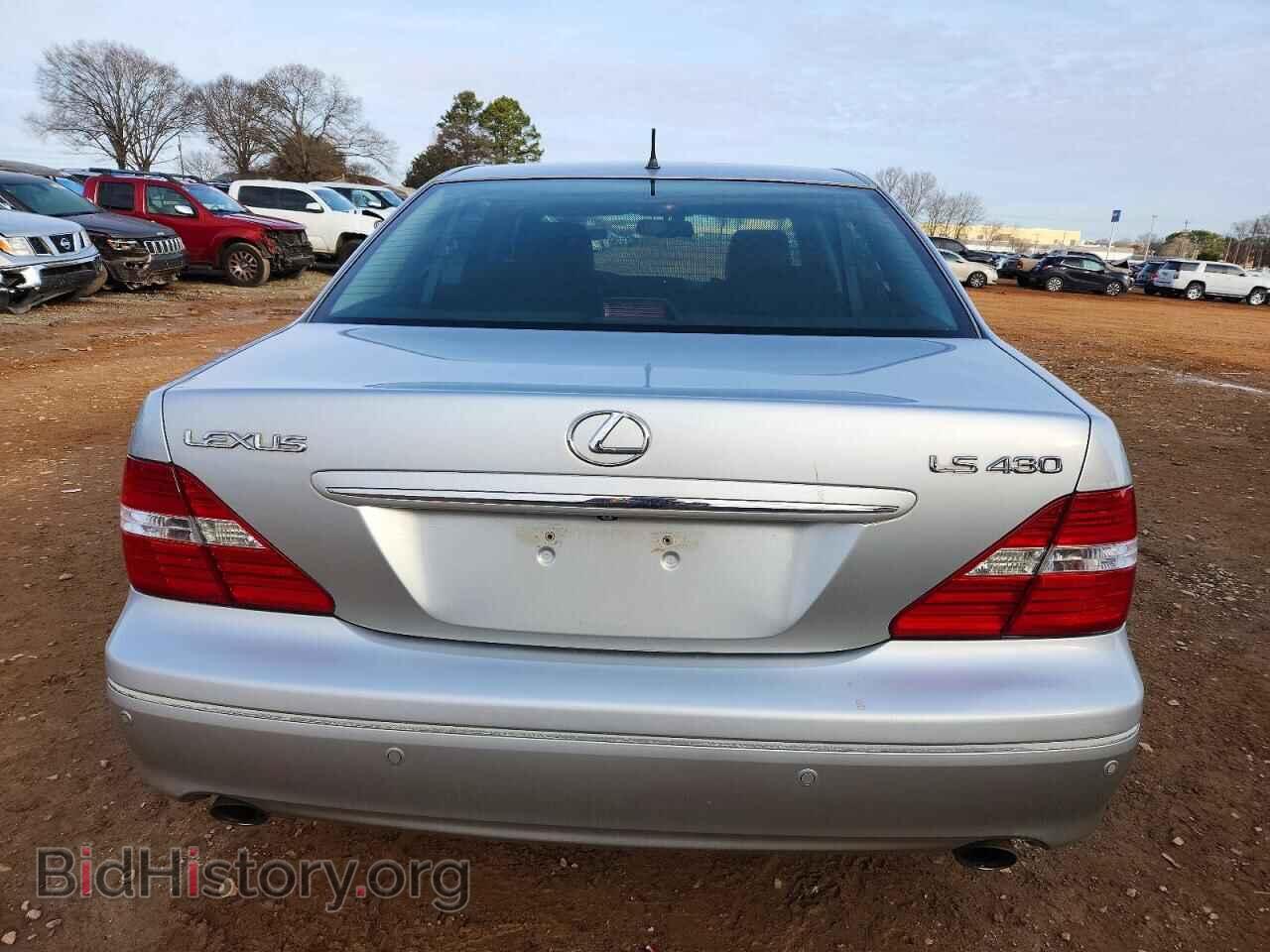 2005 LEXUS LS430 - VIN: JTHBN36F855025597 - Фото 6