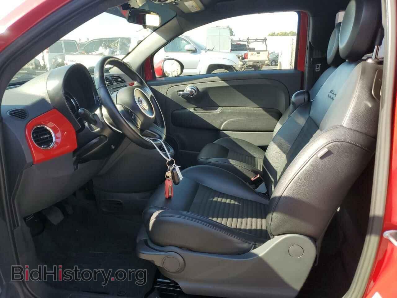 2015 FIAT 500 - VIN: 3C3CFFBR4FT598474 - Фото 7
