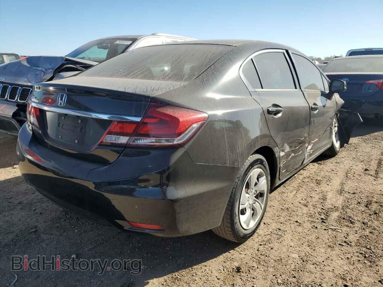 2013 HONDA CIVIC - VIN: 2HGFB2F54DH573828 - Фото 4