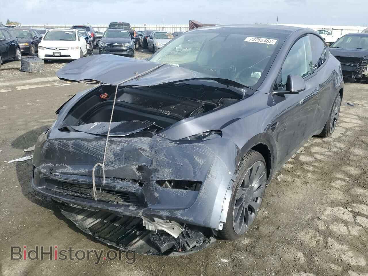 Photo 7SAYGDEF2NF381297 - TESLA MODEL Y 2022