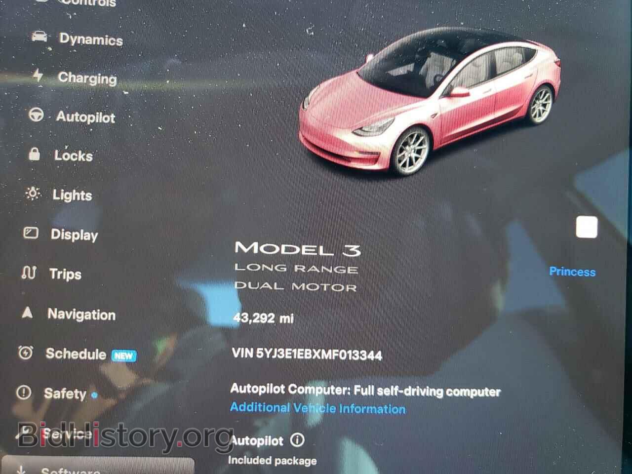 2021 TESLA MODEL 3 - VIN: 5YJ3E1EBXMF013344 - Photo 9