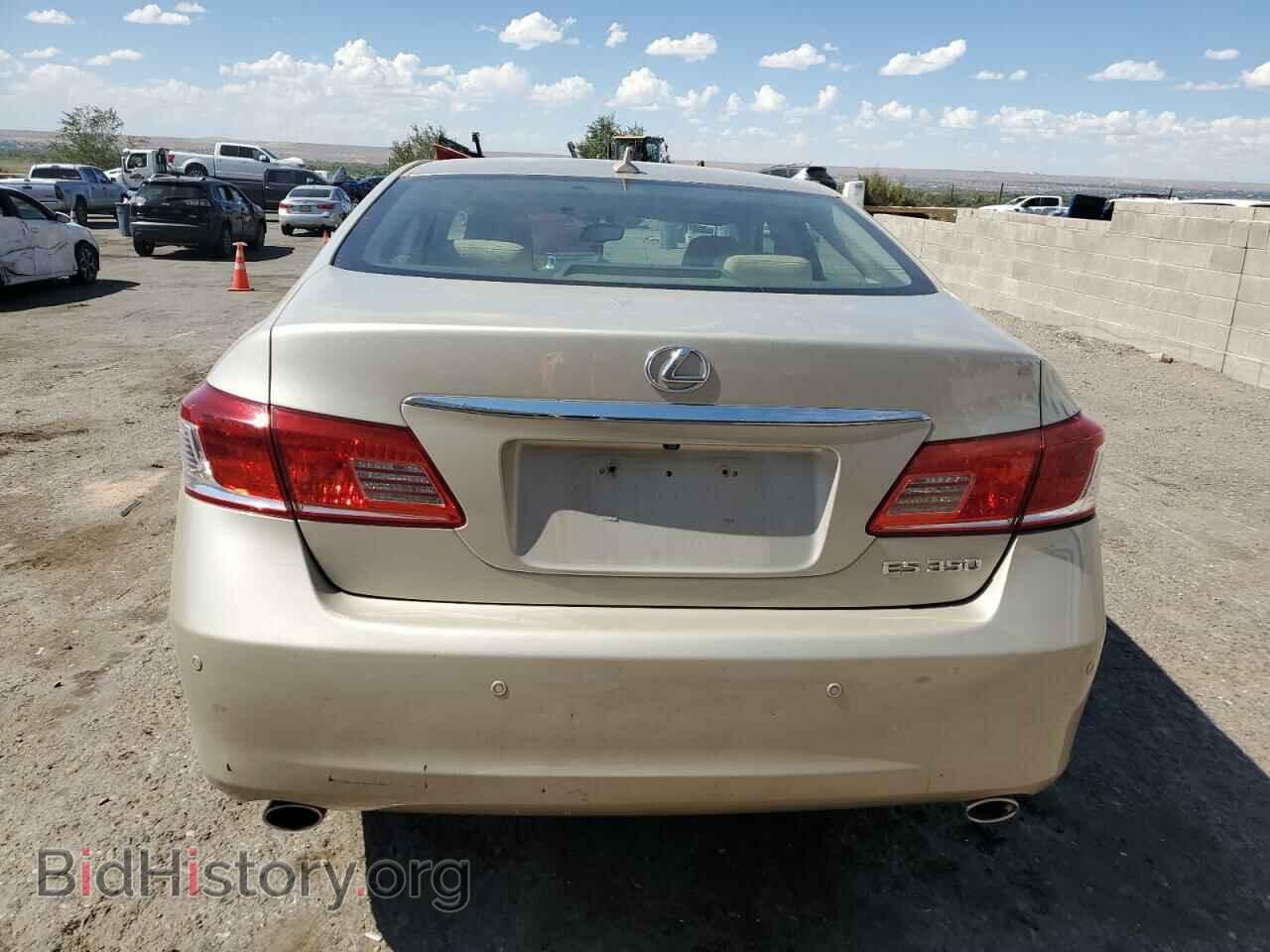 2011 LEXUS ES350 - VIN: JTHBK1EG0B2459291 - Фото 6