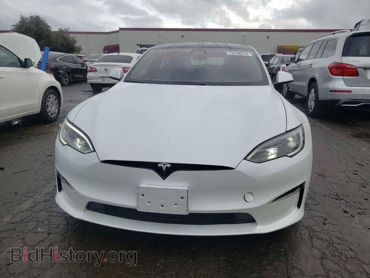 2022 TESLA MODEL S - VIN: 5YJSA1E50NF483904 - Фото 5