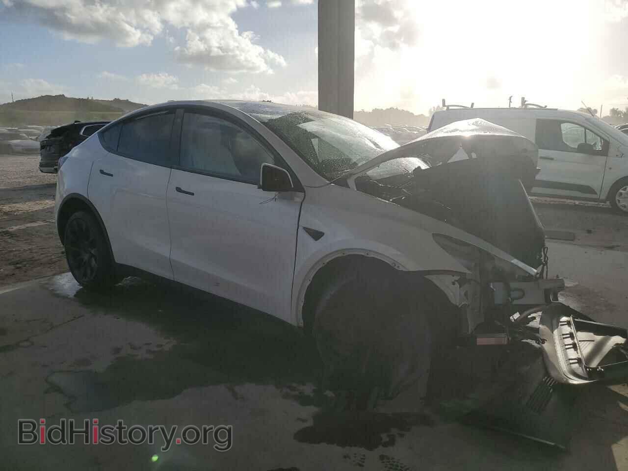 2021 TESLA MODEL Y - VIN: 5YJYGDEE5MF078677 - Photo 4