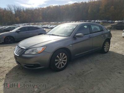 2013 Chrysler 200 200 Tourin, серый — VIN 1C3CCBBB0DN683409, Copart
