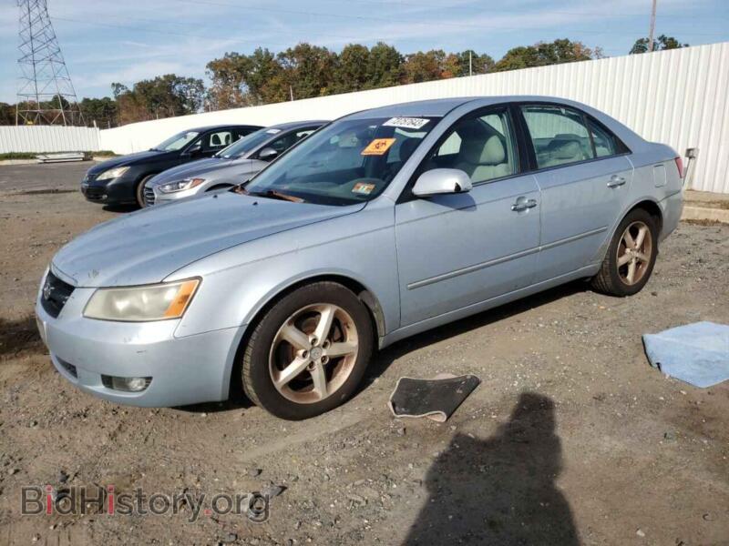 2007 Hyundai SONATA SE (VIN 5NPEU46F07H218045) — фото 1 из 12, Copart, повреждение: передняя часть