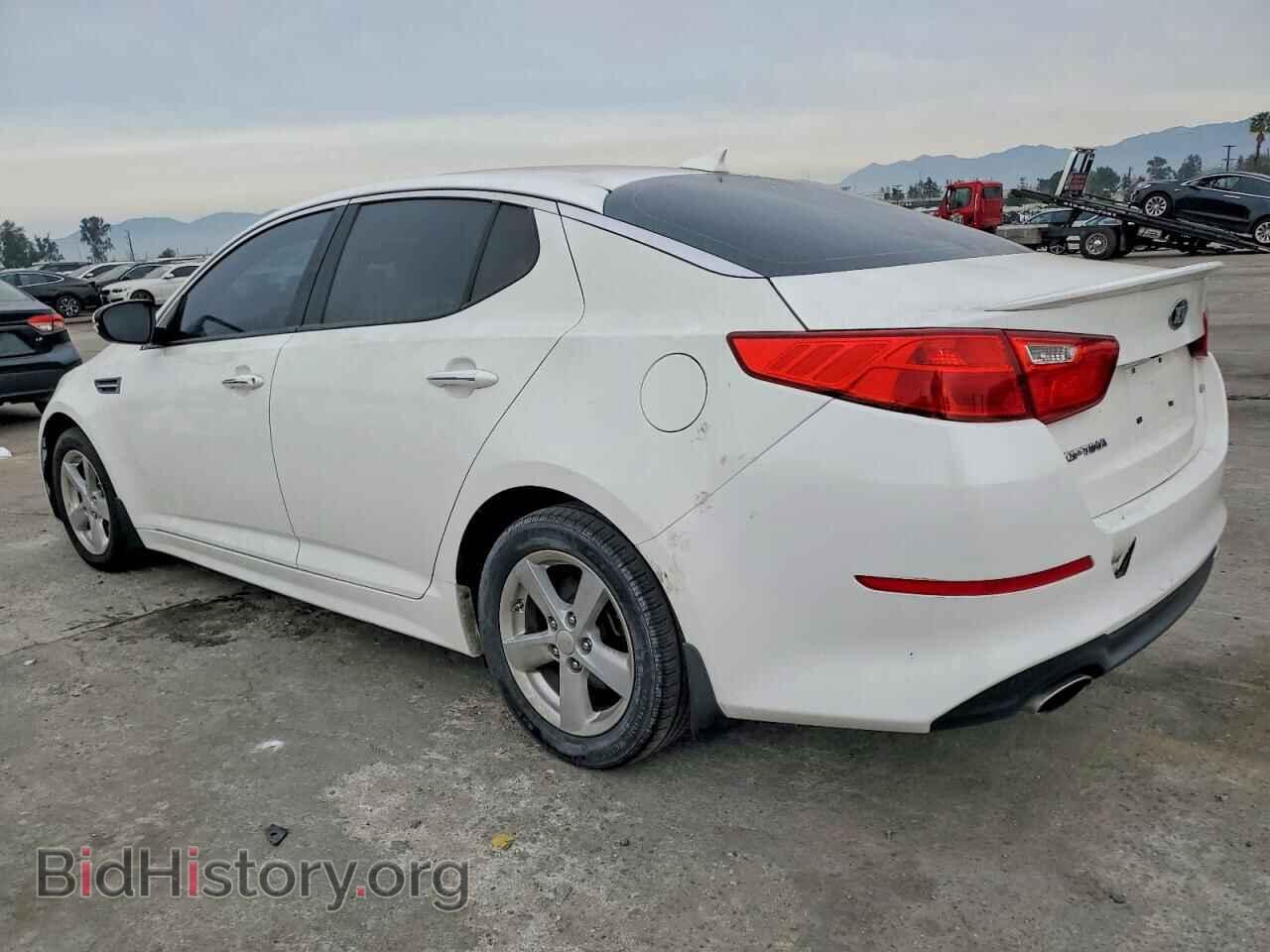 2015 KIA OPTIMA - VIN: KNAGM4A74F5662002 - Фото 2
