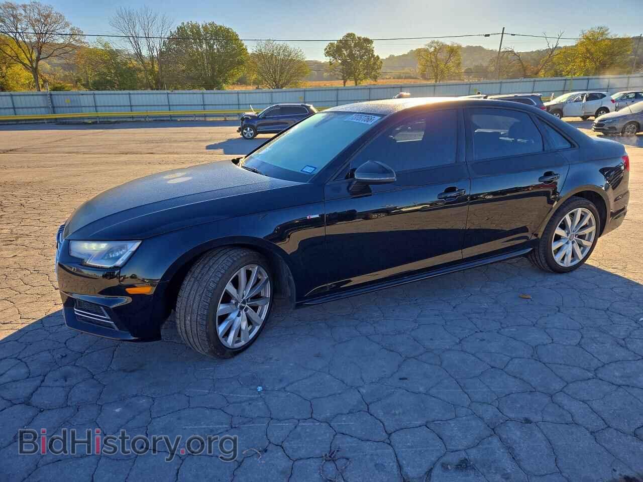 2018 Audi A4 Premium (VIN WAUKMAF48JN000763) — photo 1 of 12, Copart, damage: front end