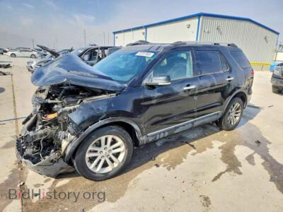 2014 Ford EXPLORER XLT, черный — VIN 1FM5K7D85EGB09105, Copart