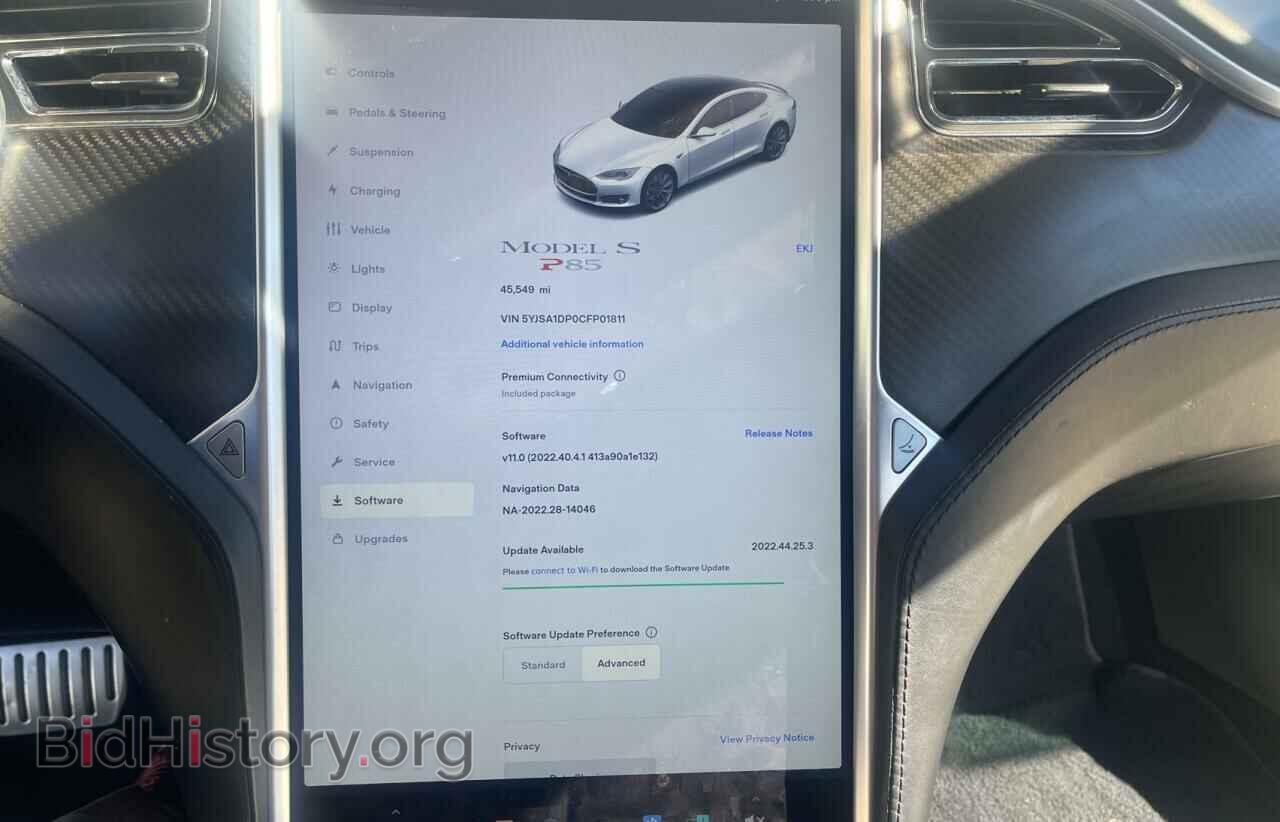 2012 TESLA MODEL S - VIN: 5YJSA1DP0CFP01811 - Photo 8
