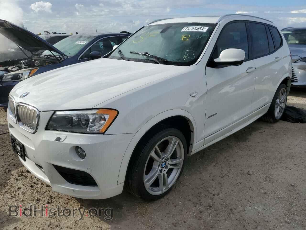 2014 BMW X3 - VIN: 5UXWX7C56E0E75621 - Фото 2